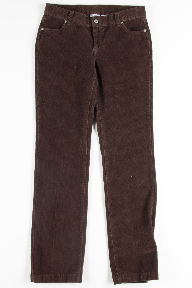 Brown Columbia Corduroy Pants 1