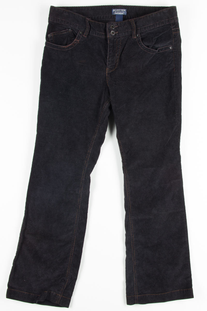 Black Ralph Lauren Corduroy Pants 1