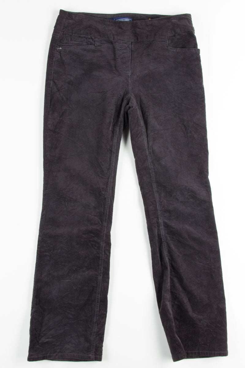 Grey Corduroy Pants 12