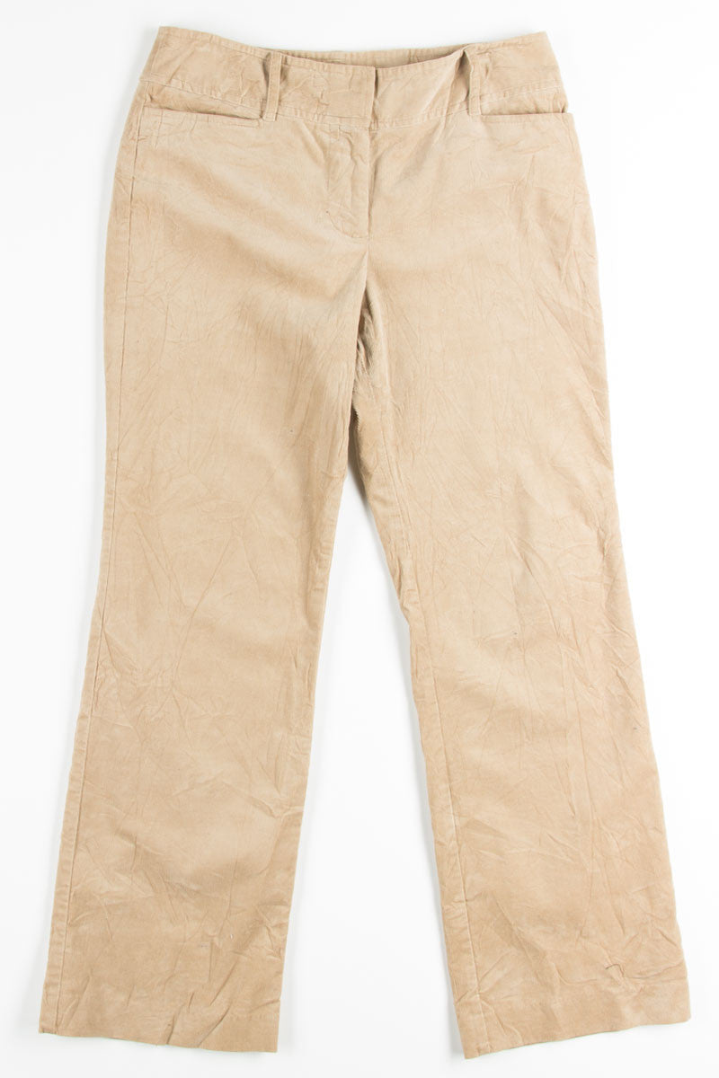 Beige Corduroy Pants 6