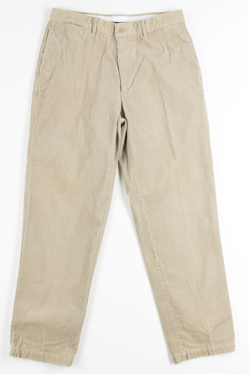 Beige Corduroy Pants