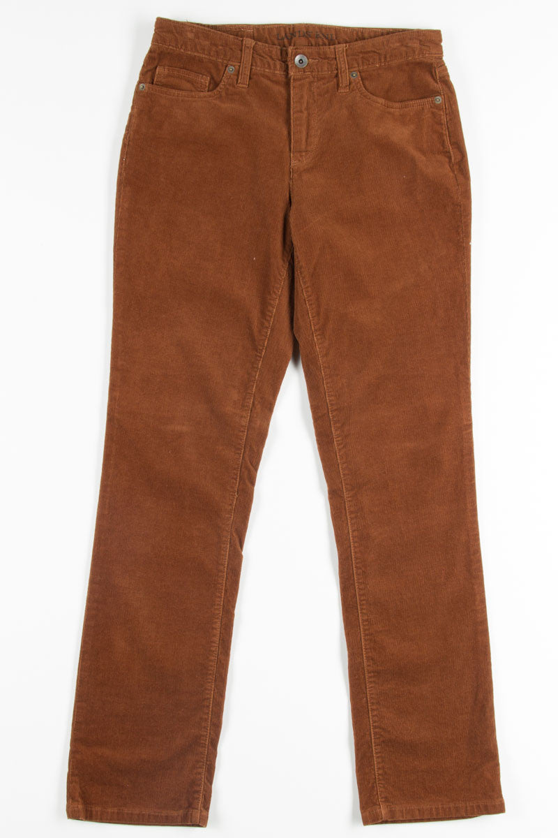 Rust Corduroy Pants