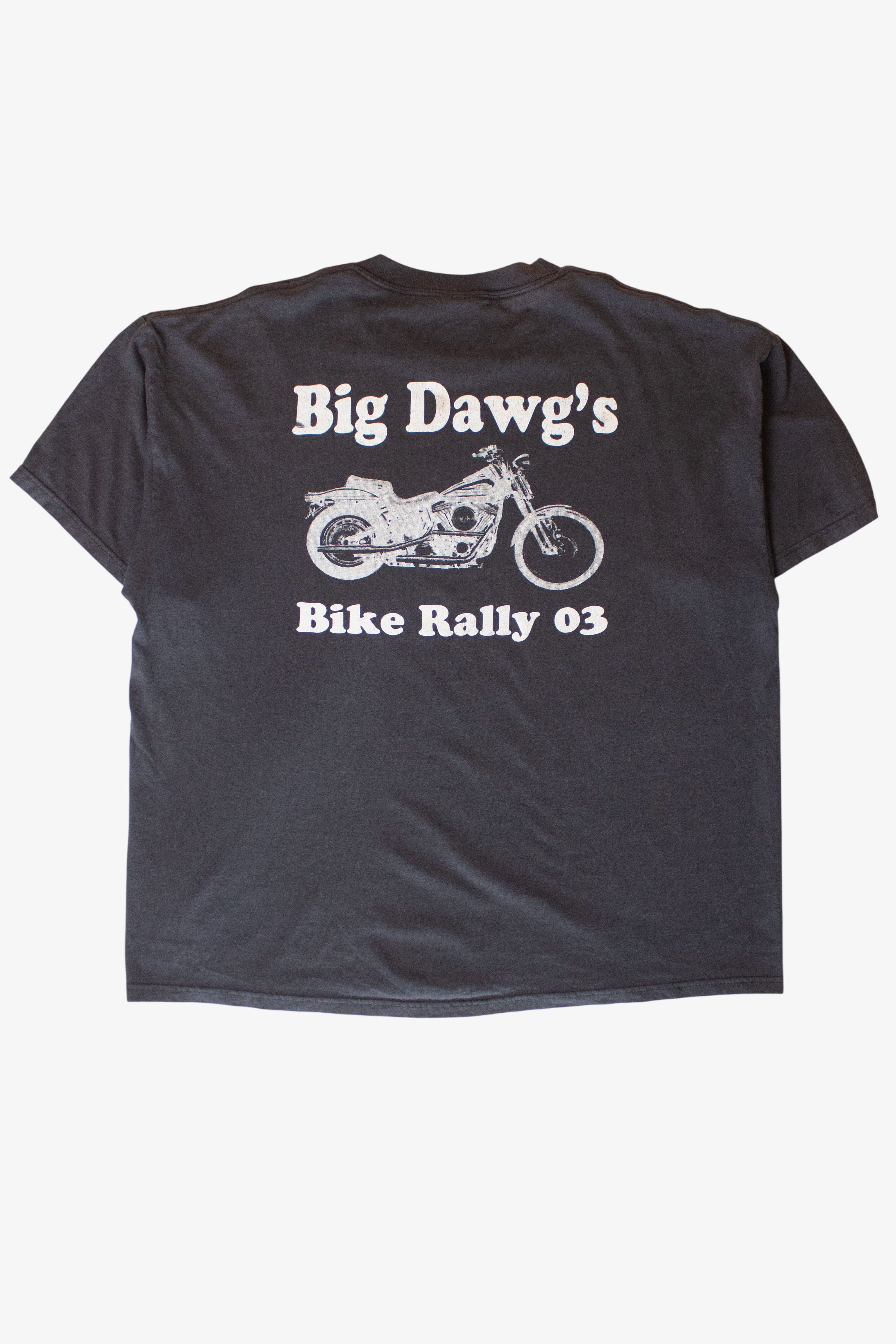 Vintage Big Dawg's Bike Rally 03 T-Shirt (2000s)