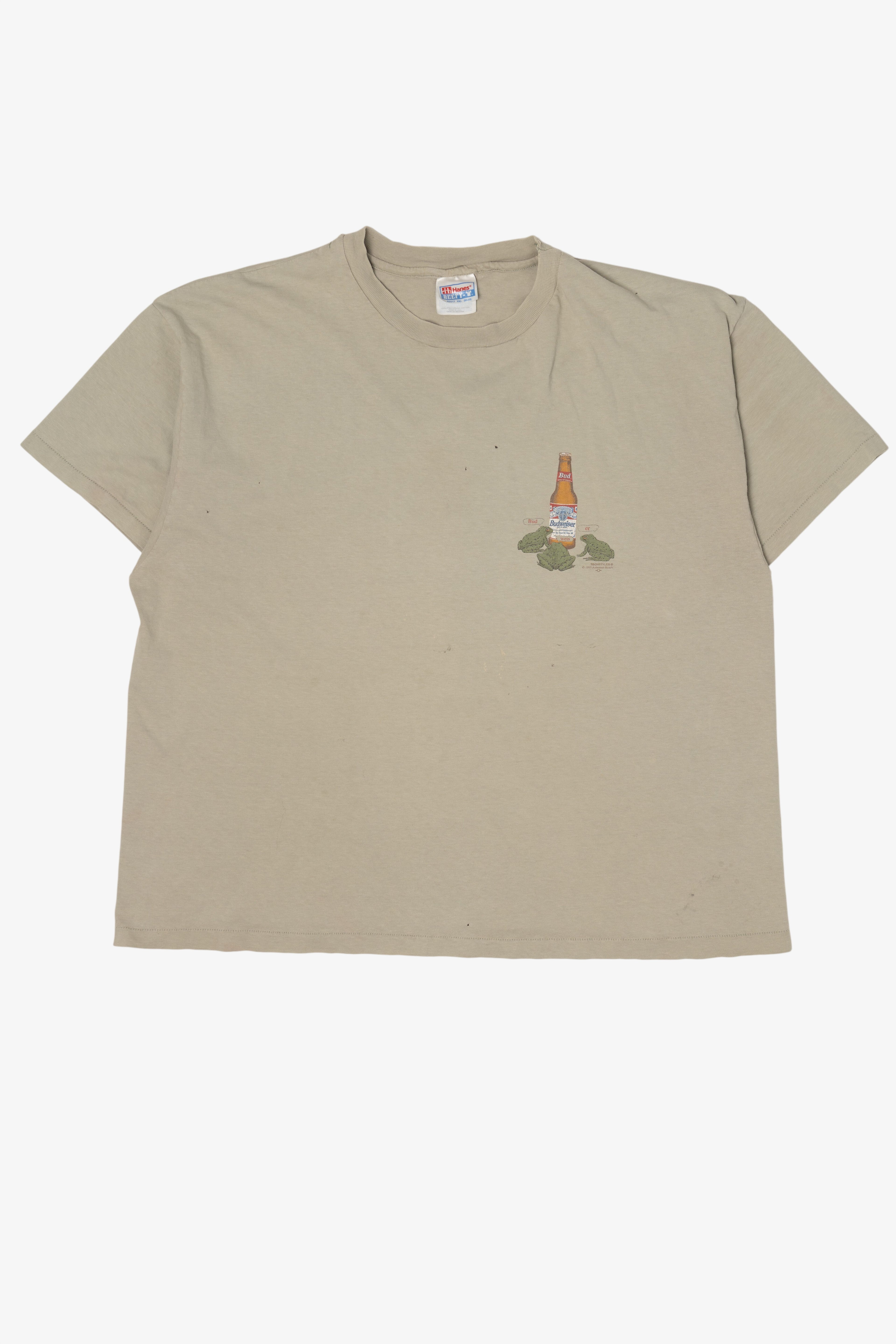 Vintage Budweiser Frogs "Your Pad Or Mine?" T-Shirt (1990s)
