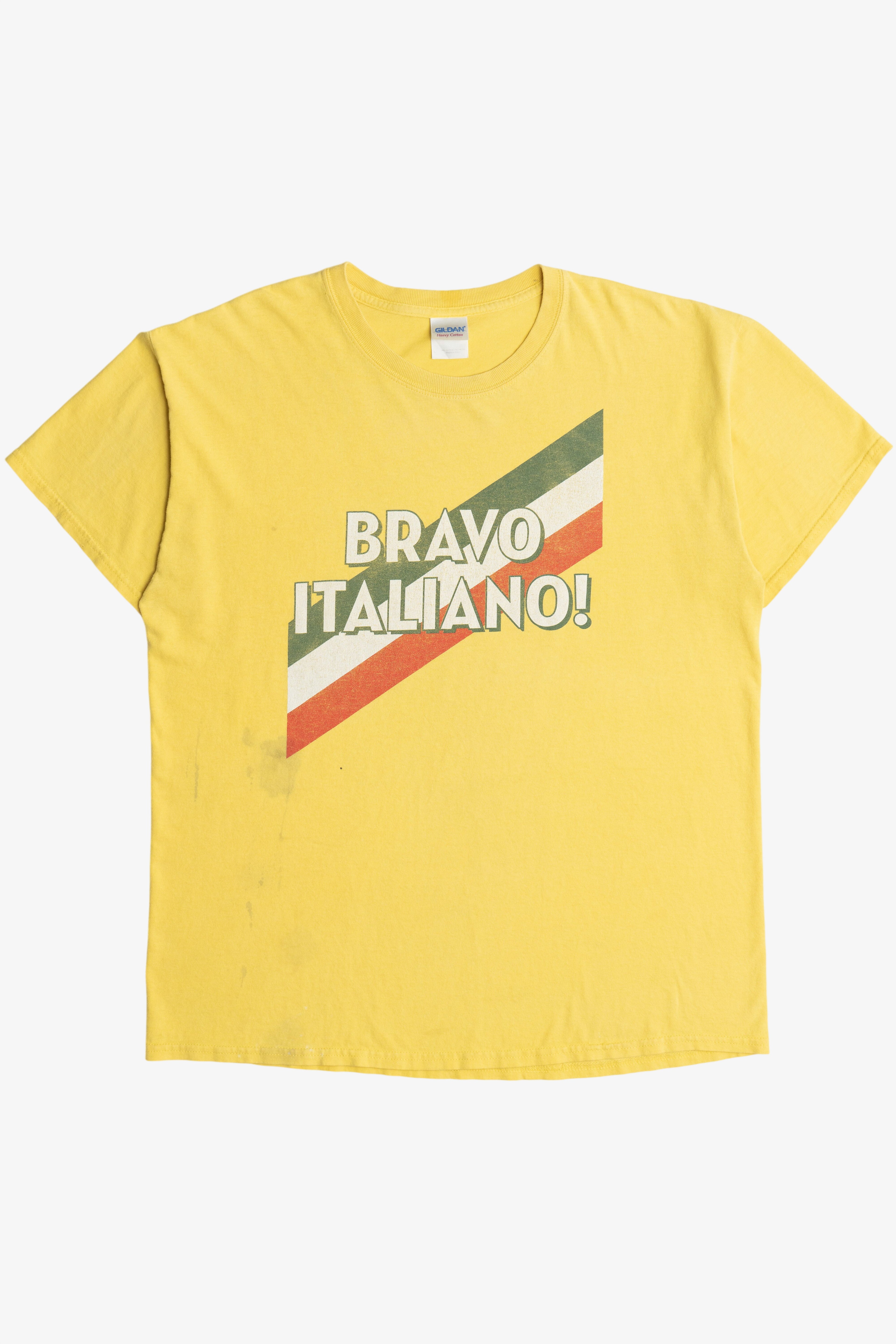 Vintage Subway "Bravo Italiano" "The Italian Collection" T-Shirt (2000s)