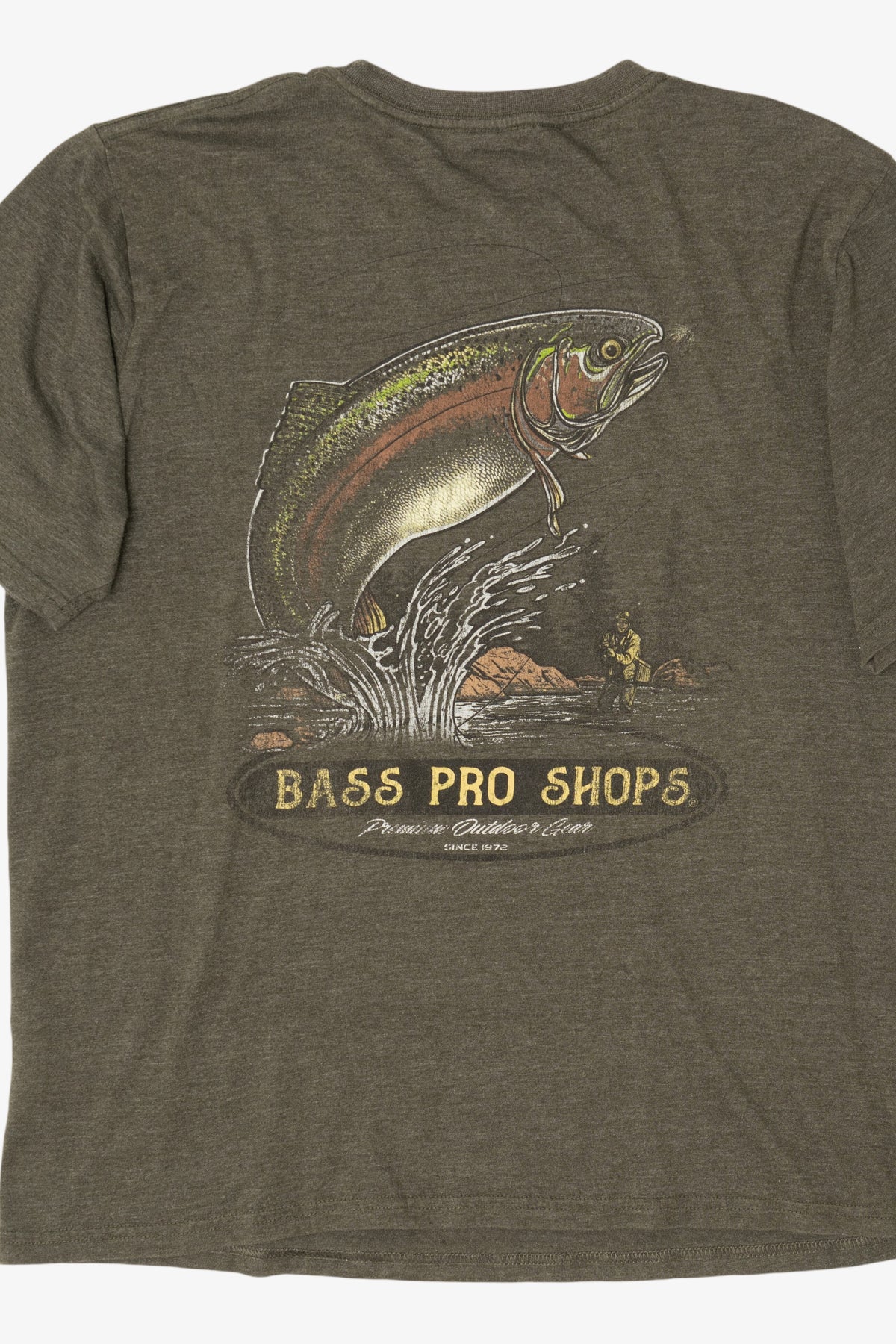 Olive Bass Pro Shops T-Shirt (2020s)