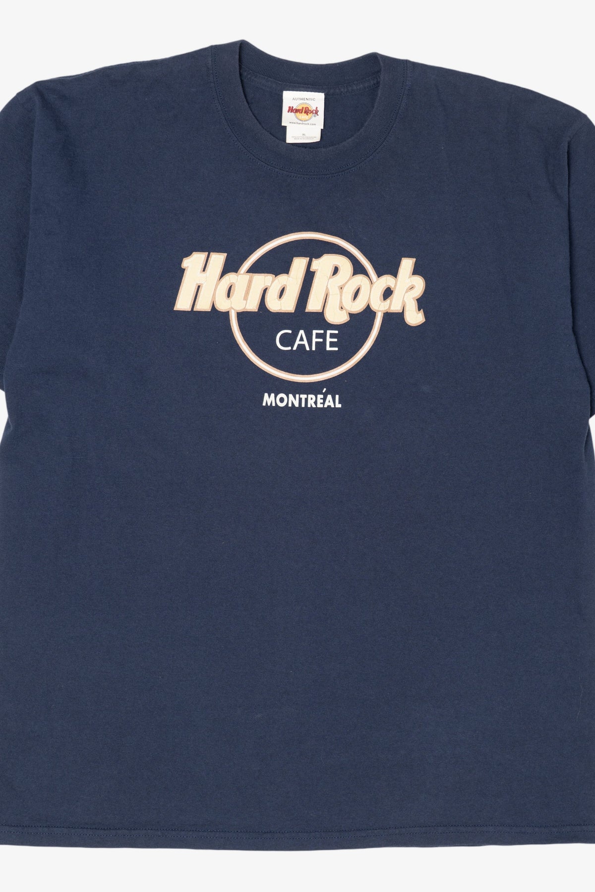 Vintage Navy Blue Hard Rock Cafe Montreal T-Shirt (2000s)