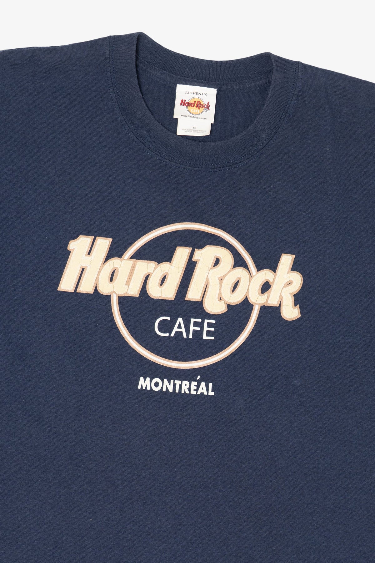Vintage Navy Blue Hard Rock Cafe Montreal T-Shirt (2000s)