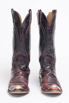 Metal Tipped Lucchese Cowboy Boots (7.5 B)