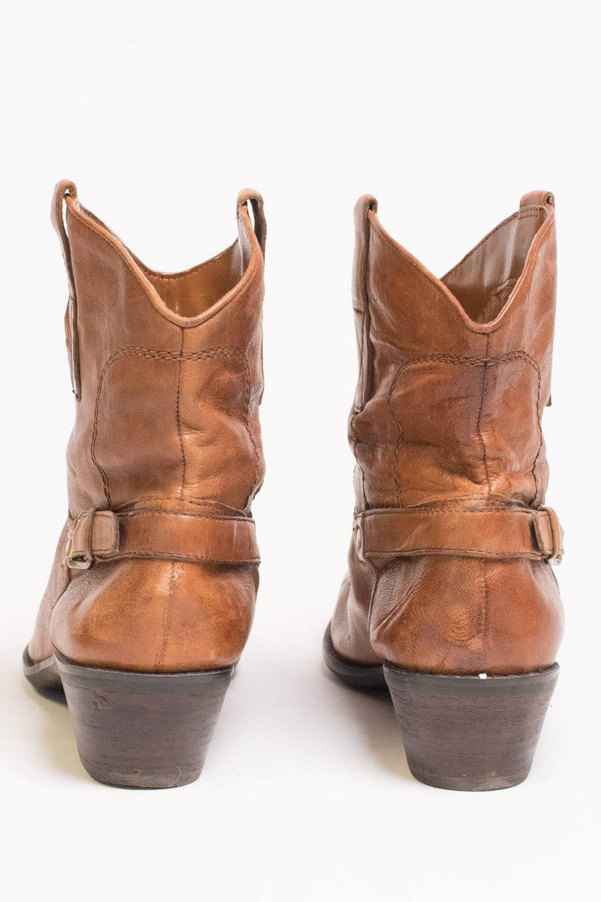 Franco Sarto Western Booties (9.5)