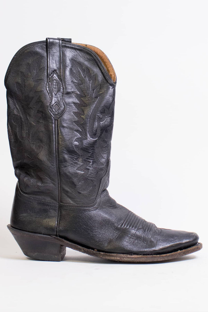 Vintage Old West Cowboy Boots (9 D)
