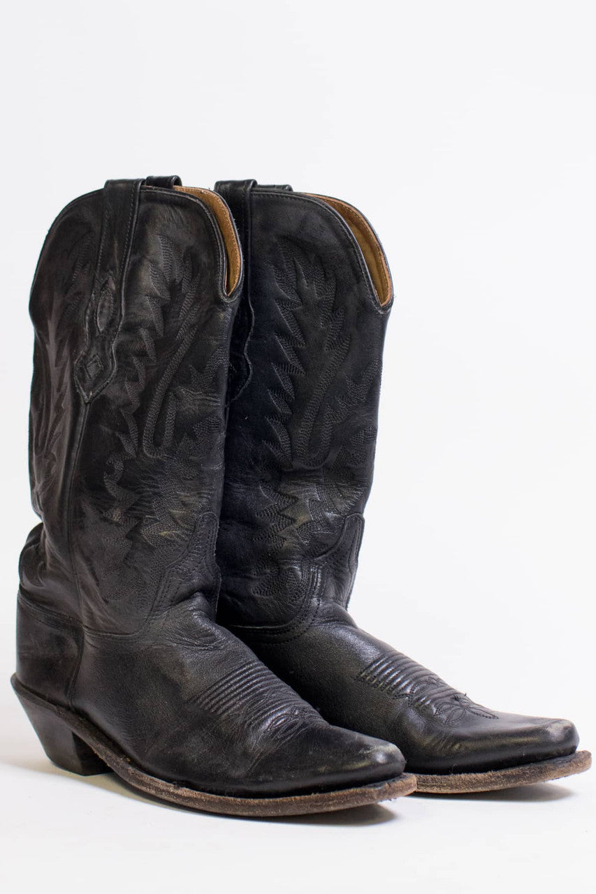 Vintage Old West Cowboy Boots (9 D)