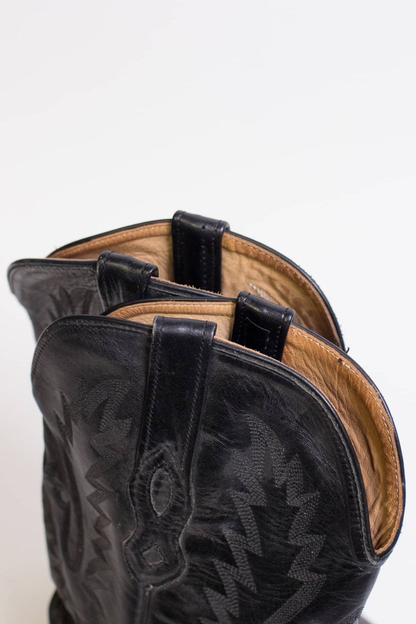 Vintage Old West Cowboy Boots (9 D)