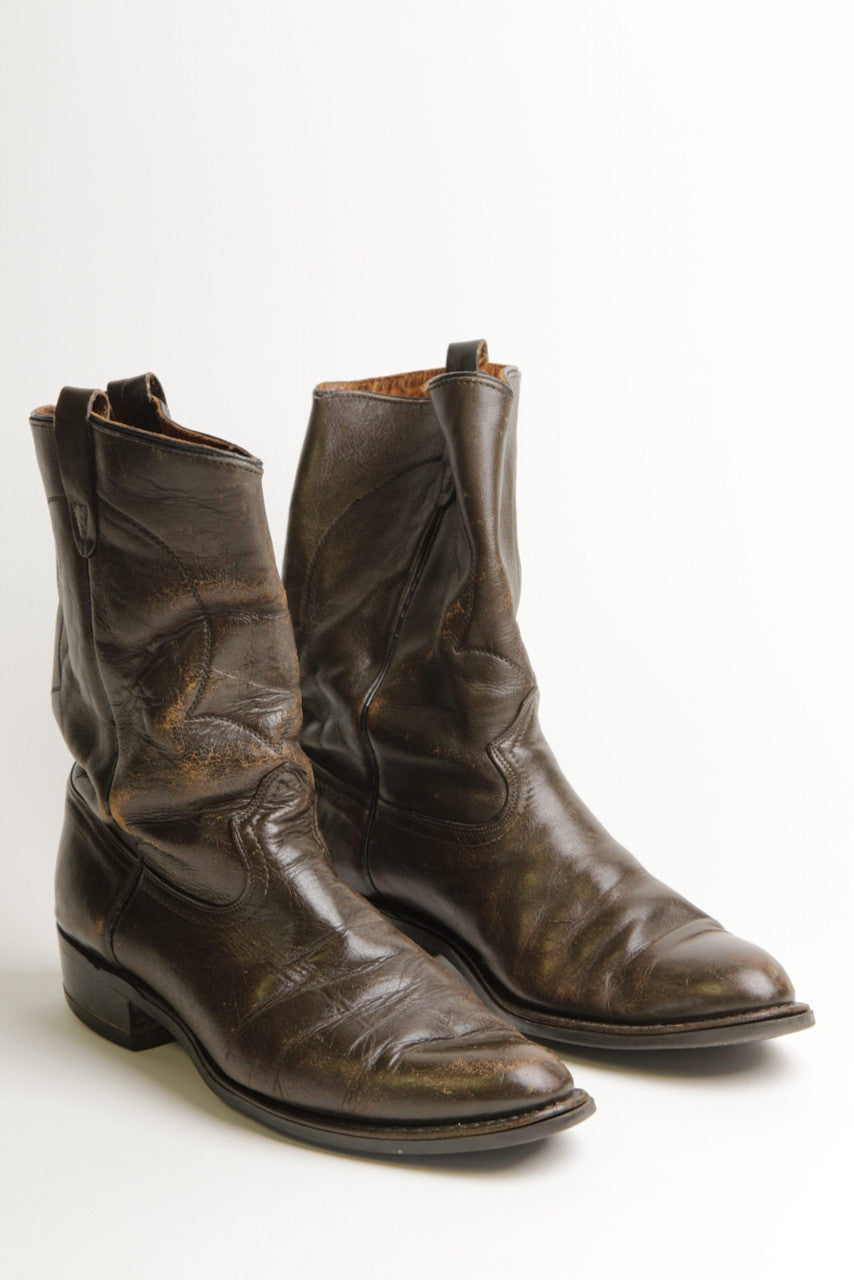 Men's 12 D Leather Boots