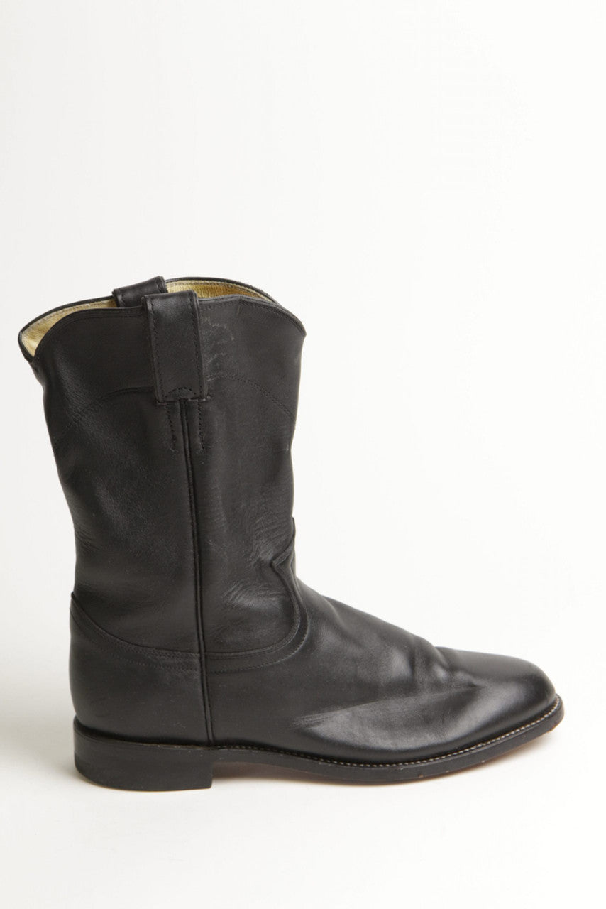 Men's 8.5B Justin Leather Boots