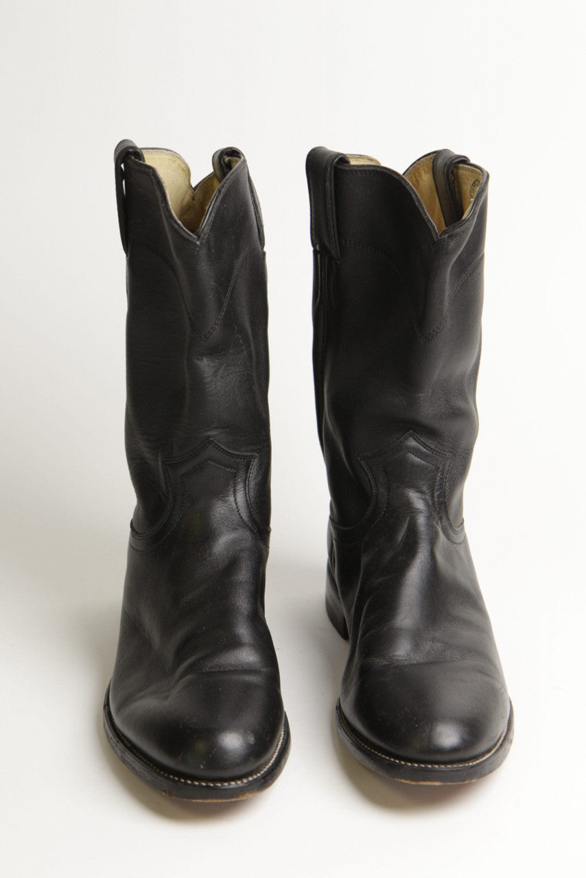 Men's 8.5B Justin Leather Boots