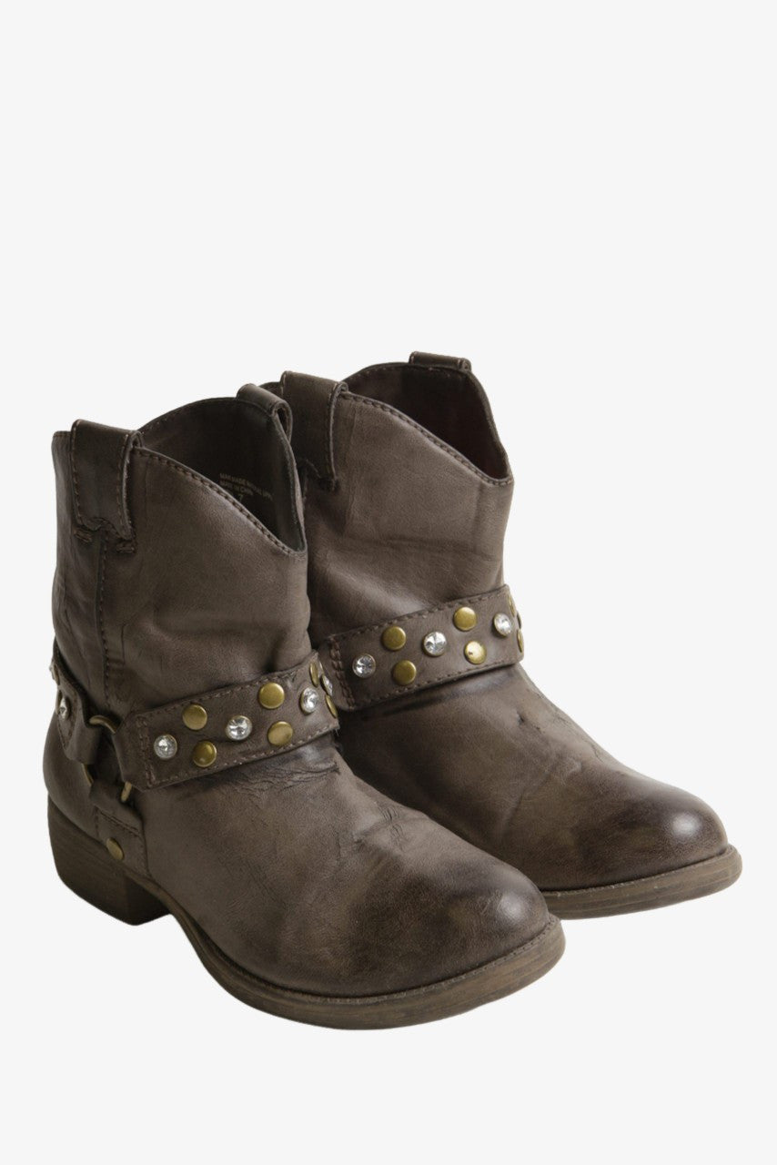 Women's Size 7 Aisha Leather Boots