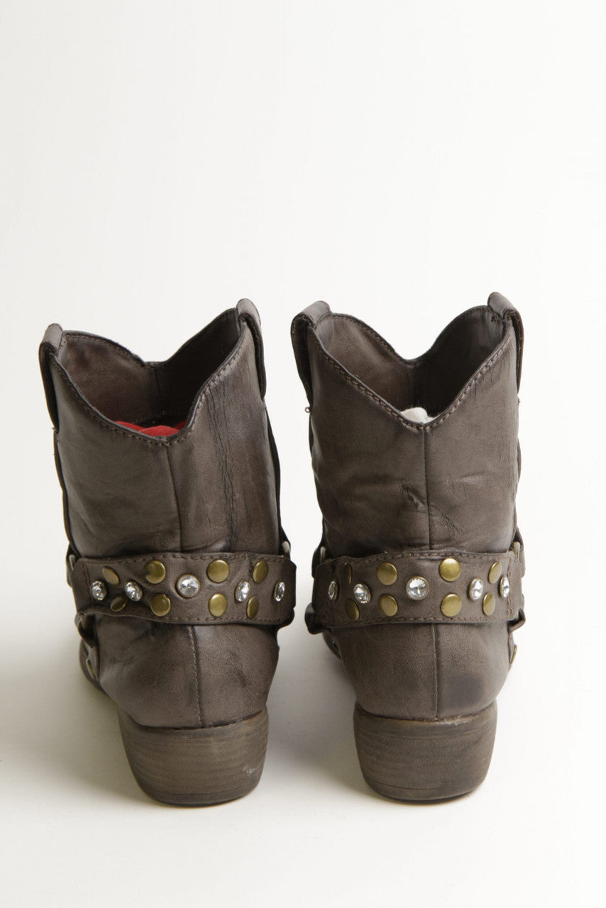 Women's Size 7 Aisha Leather Boots