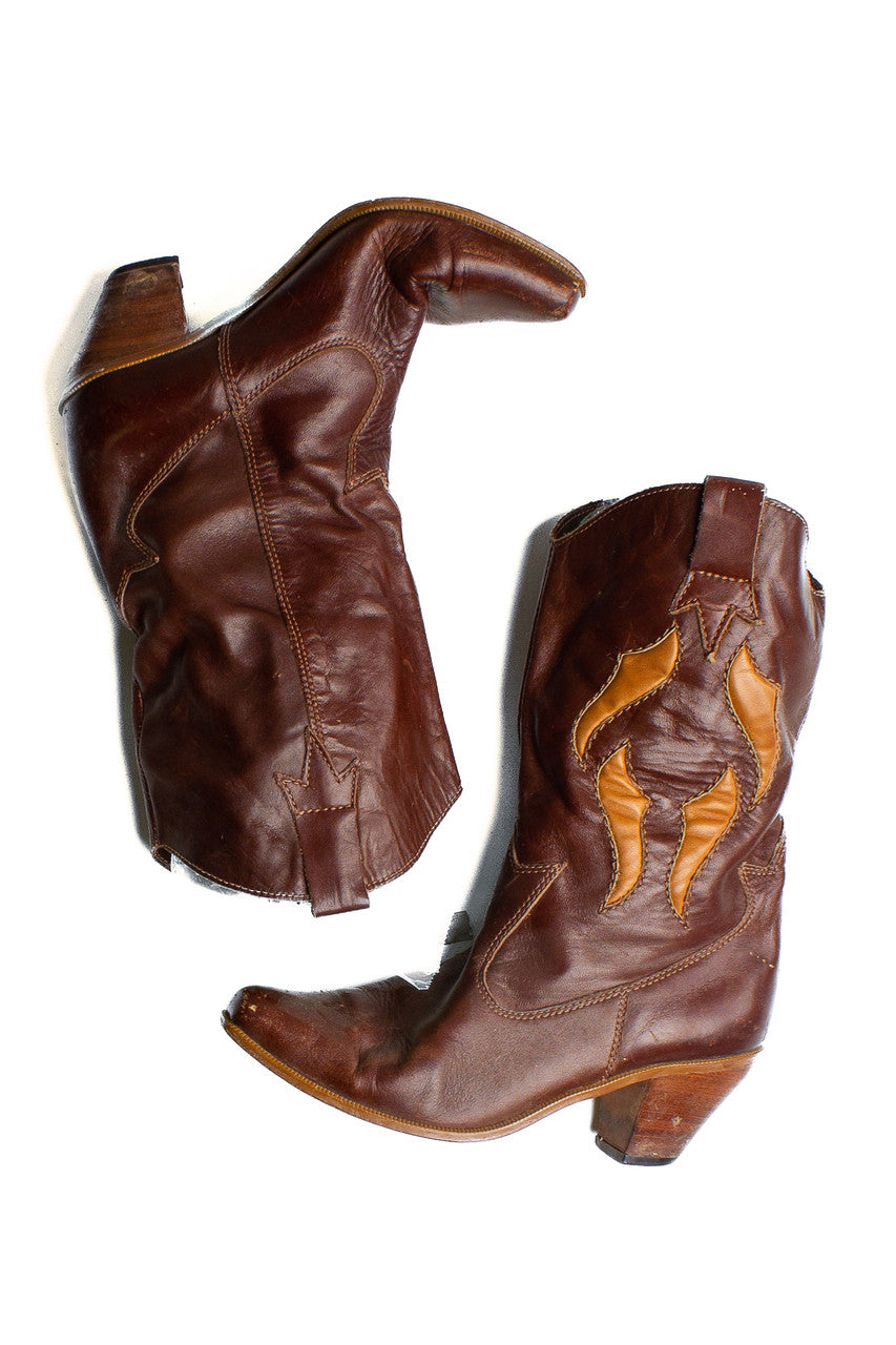 Vintage Chandlers Cowboy Boot (1990s) Sz. 6 1255