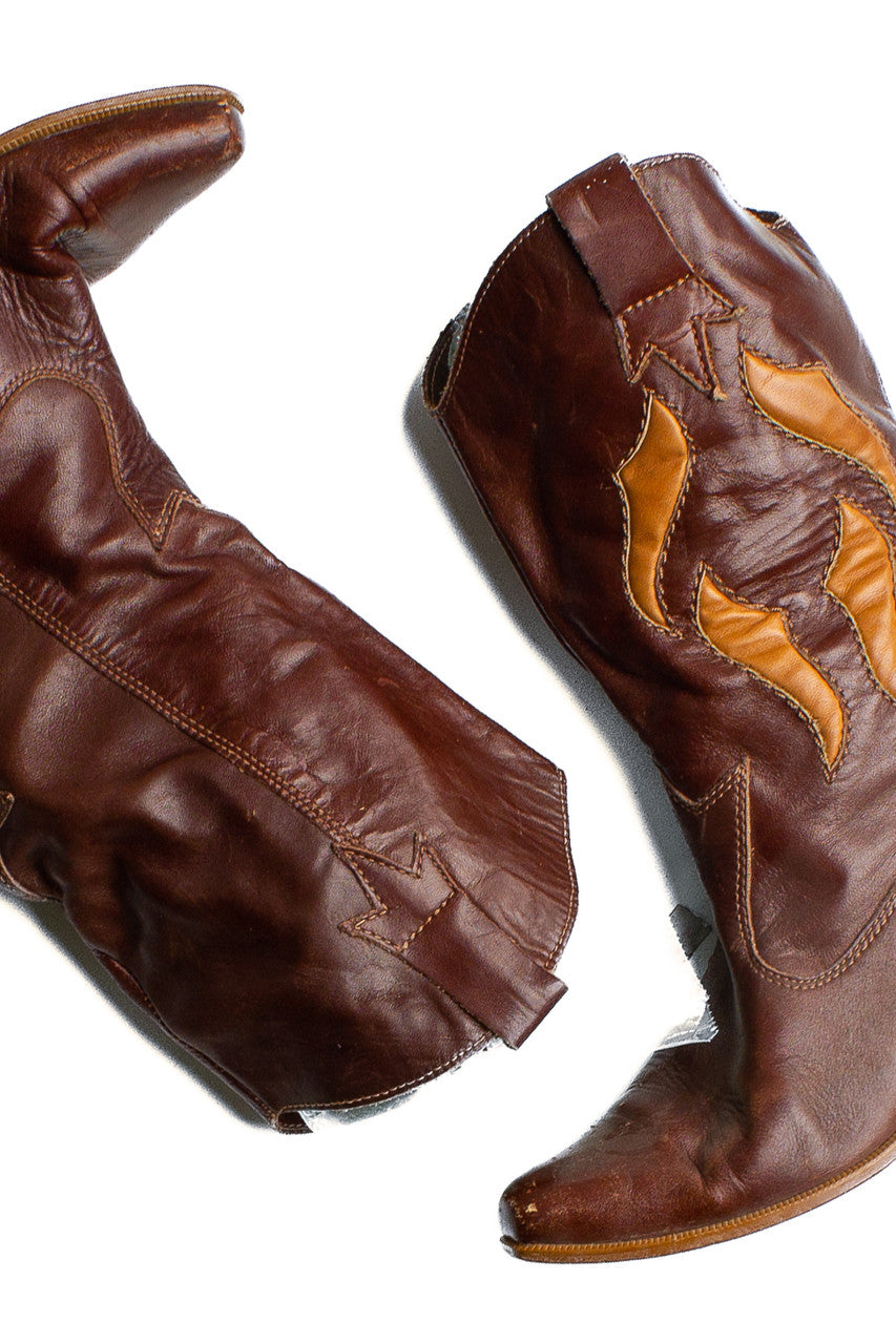 Vintage Chandlers Cowboy Boot (1990s) Sz. 6 1255