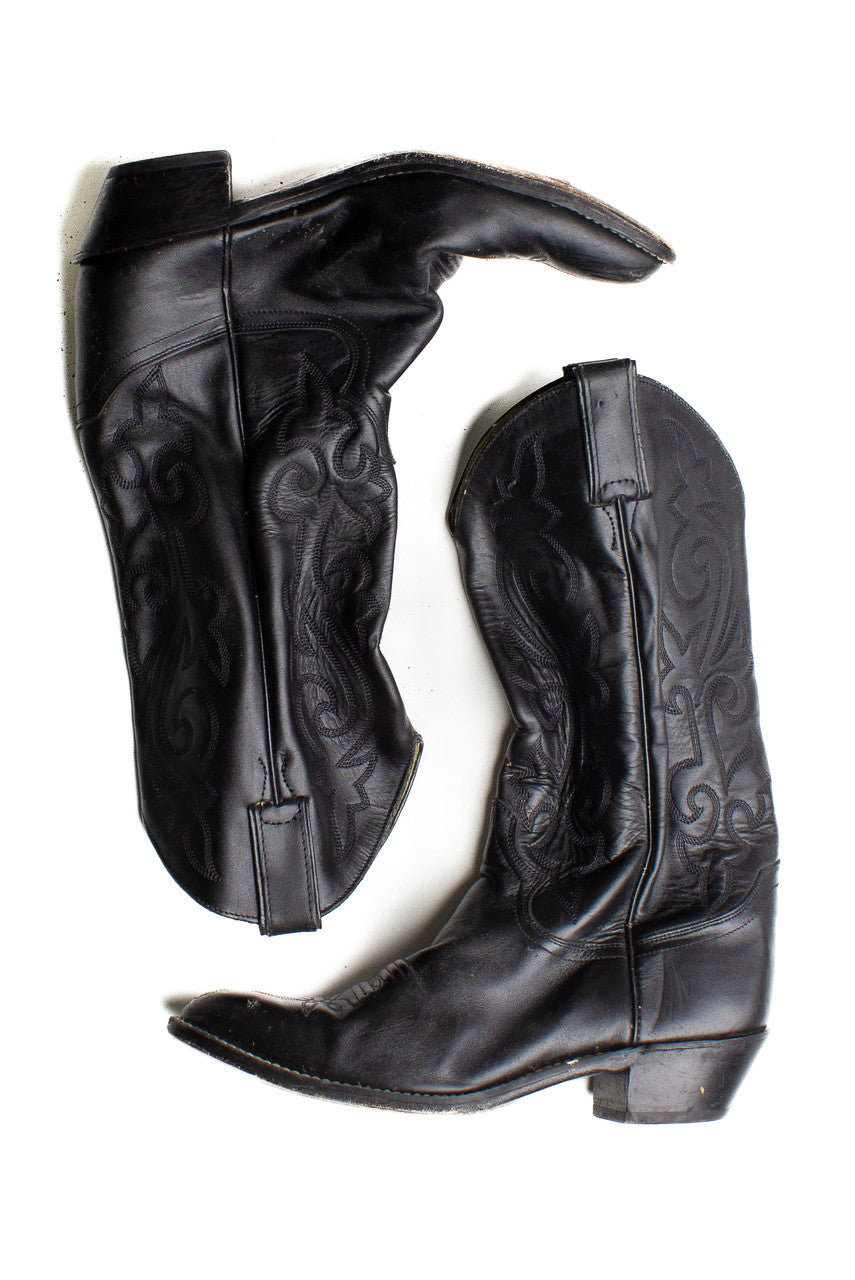 Vintage Justin Cowboy Boot (1990s) Sz. 9 1260