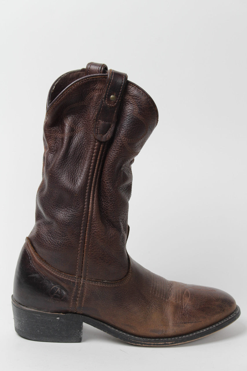 Acme Brown Cowboy Boots (Sz. 9 D) 1267