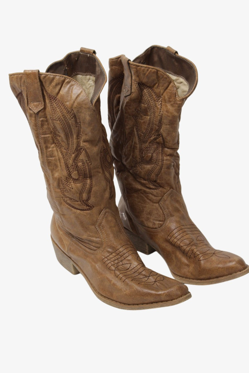 Coconuts Cowboy Boots (Sz. 10 M) 1290