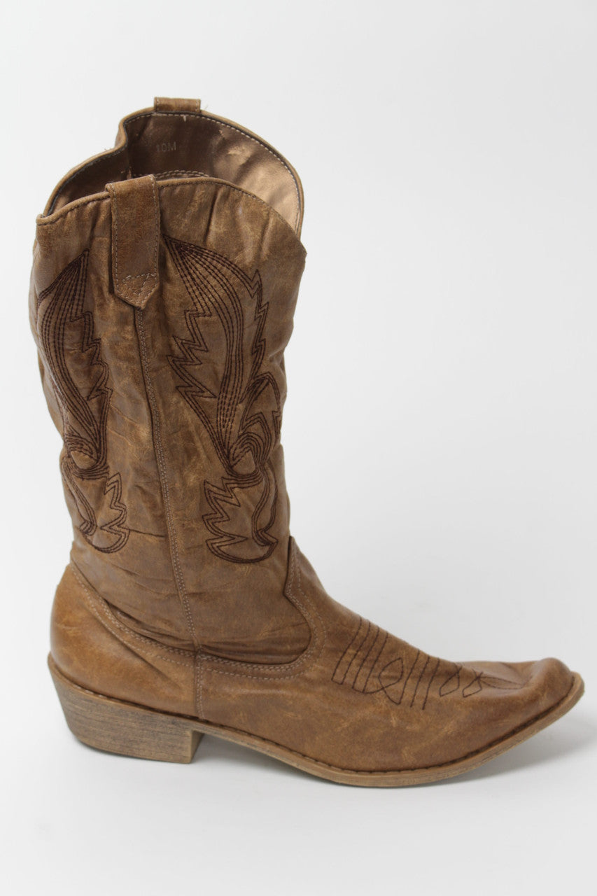 Coconuts Cowboy Boots (Sz. 10 M) 1290