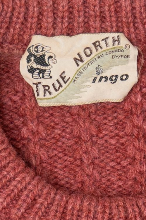 Vintage Rust True North Ingo Sweater (1980s)