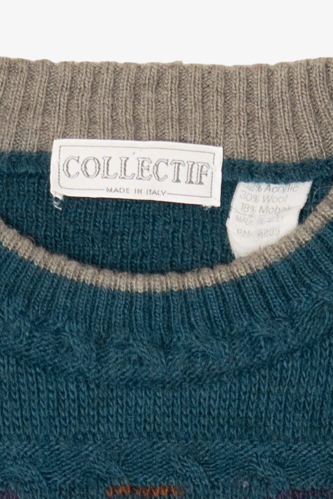Vintage Collectif Aztec Pattern Sweater (1980s)
