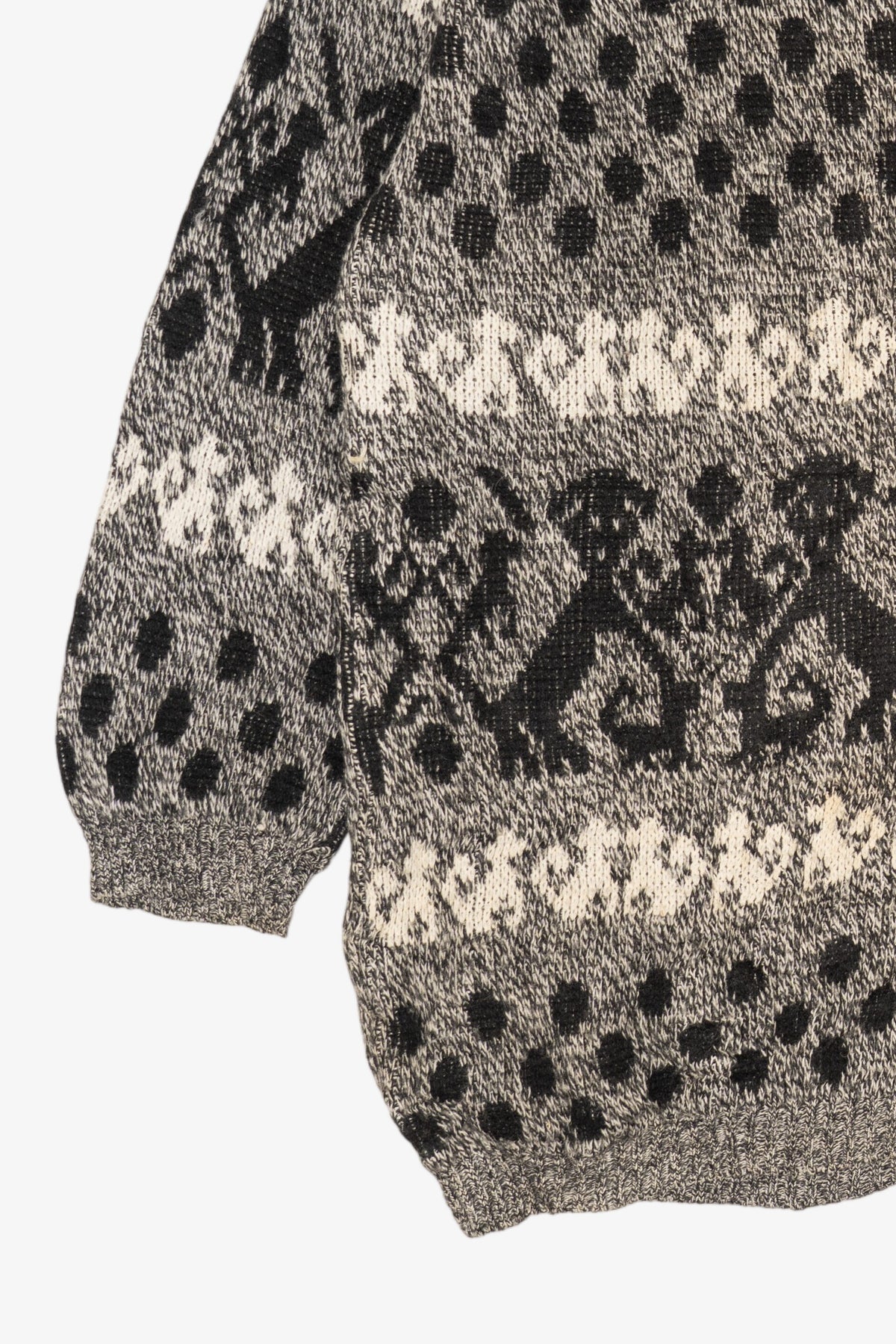 Vintage Gray Amita Sweater (1980s)