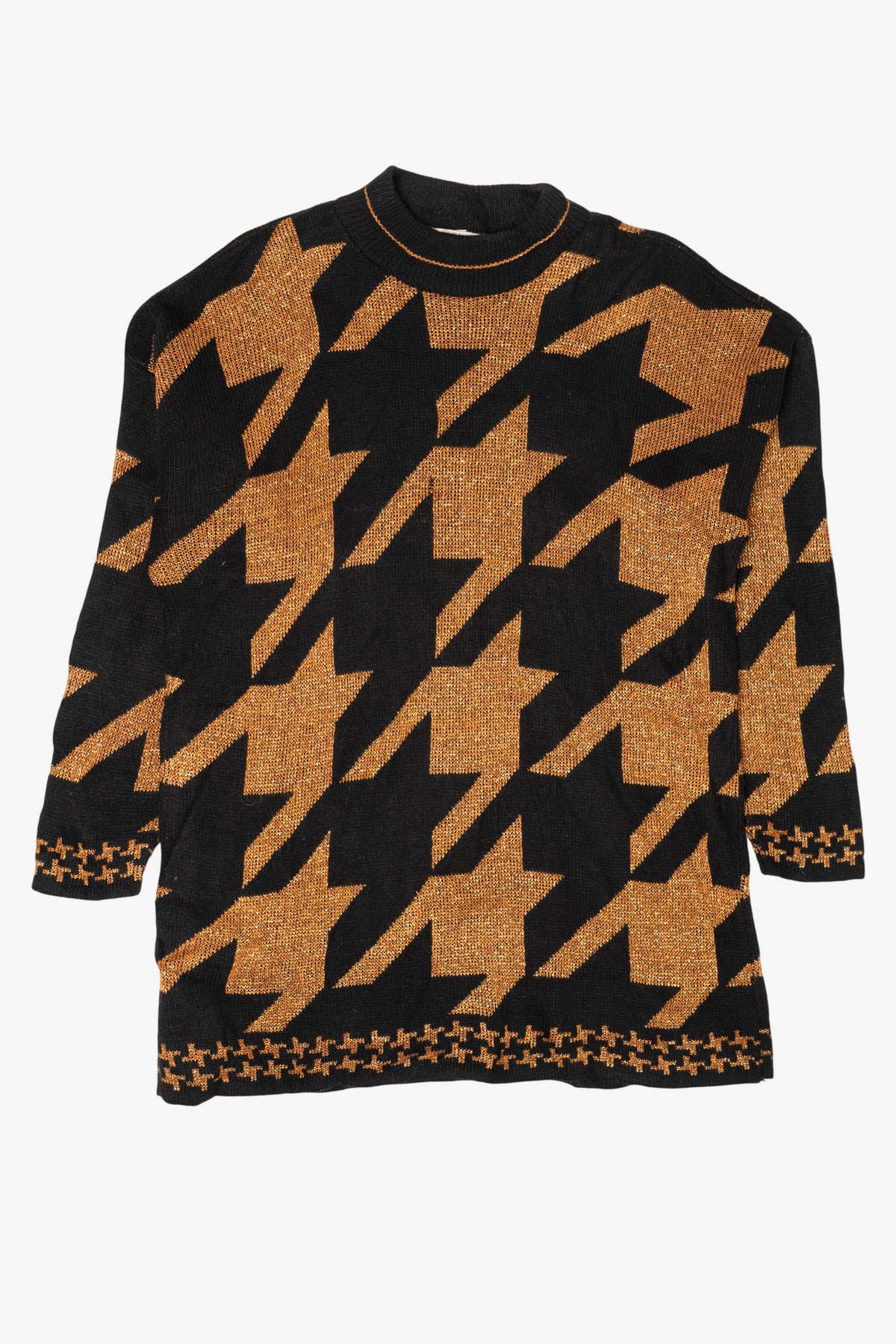 Vintage Black & Gold Dana Scott Sweater (1980s)