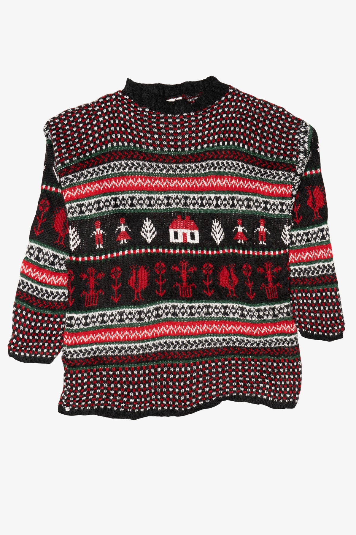 Vintage Huntington Ridge Fair Isle Sweater (1980s)