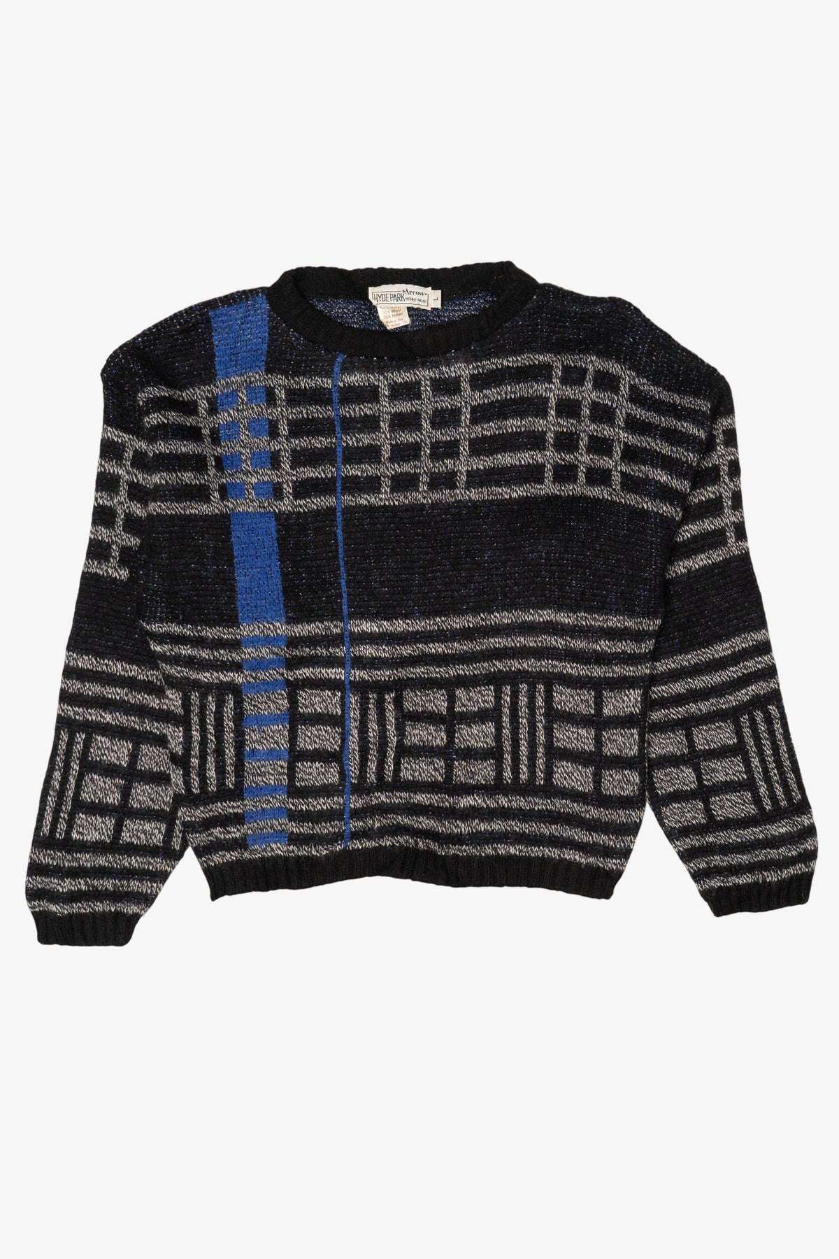 Vintage Hyde Park Arrow Geometric Sweater (1980s)