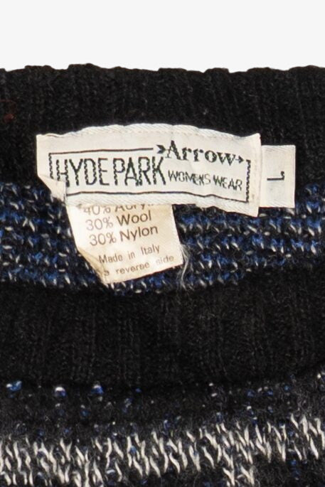 Vintage Hyde Park Arrow Geometric Sweater (1980s)