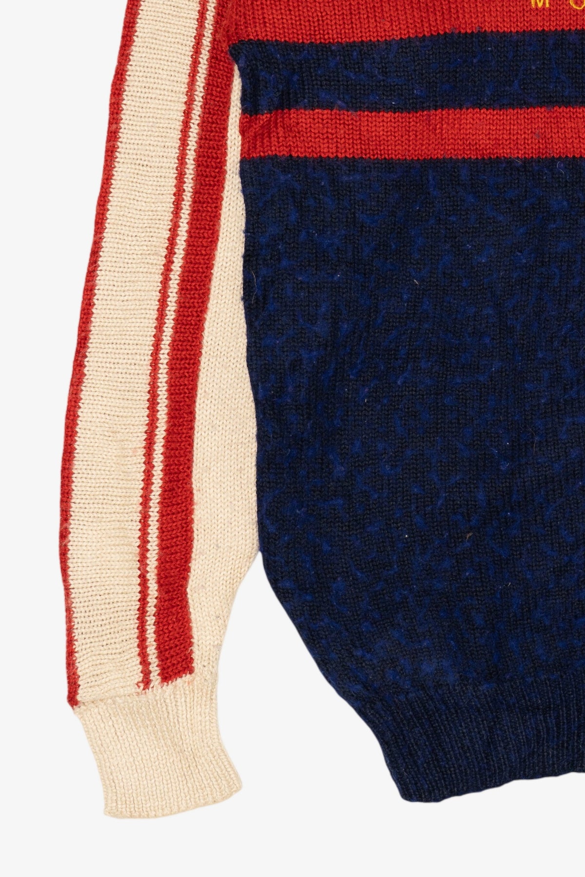 Vintage Mondetto "Les Trois Valles France" Ski Sweater (1990s)