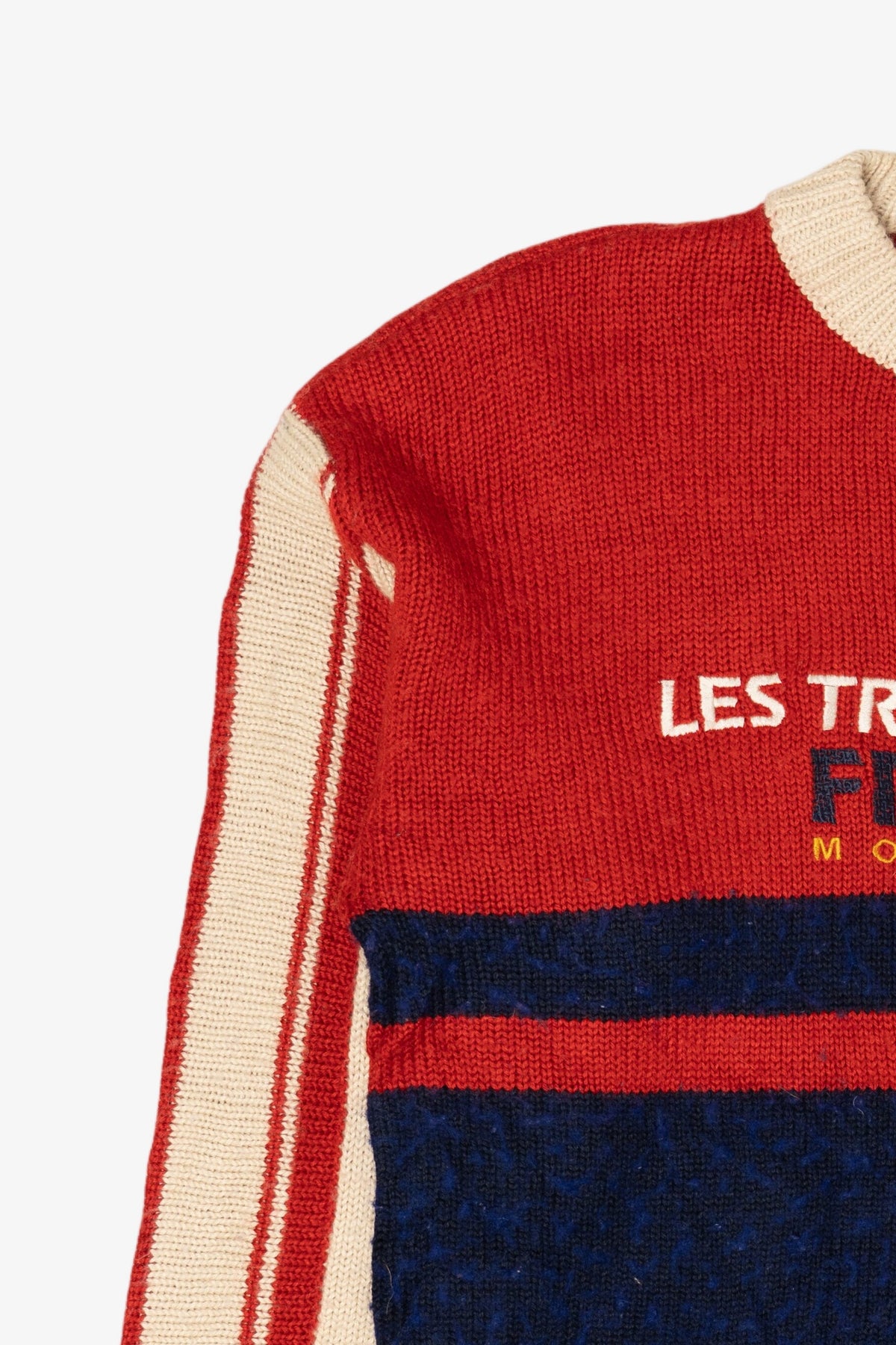 Vintage Mondetto "Les Trois Valles France" Ski Sweater (1990s)