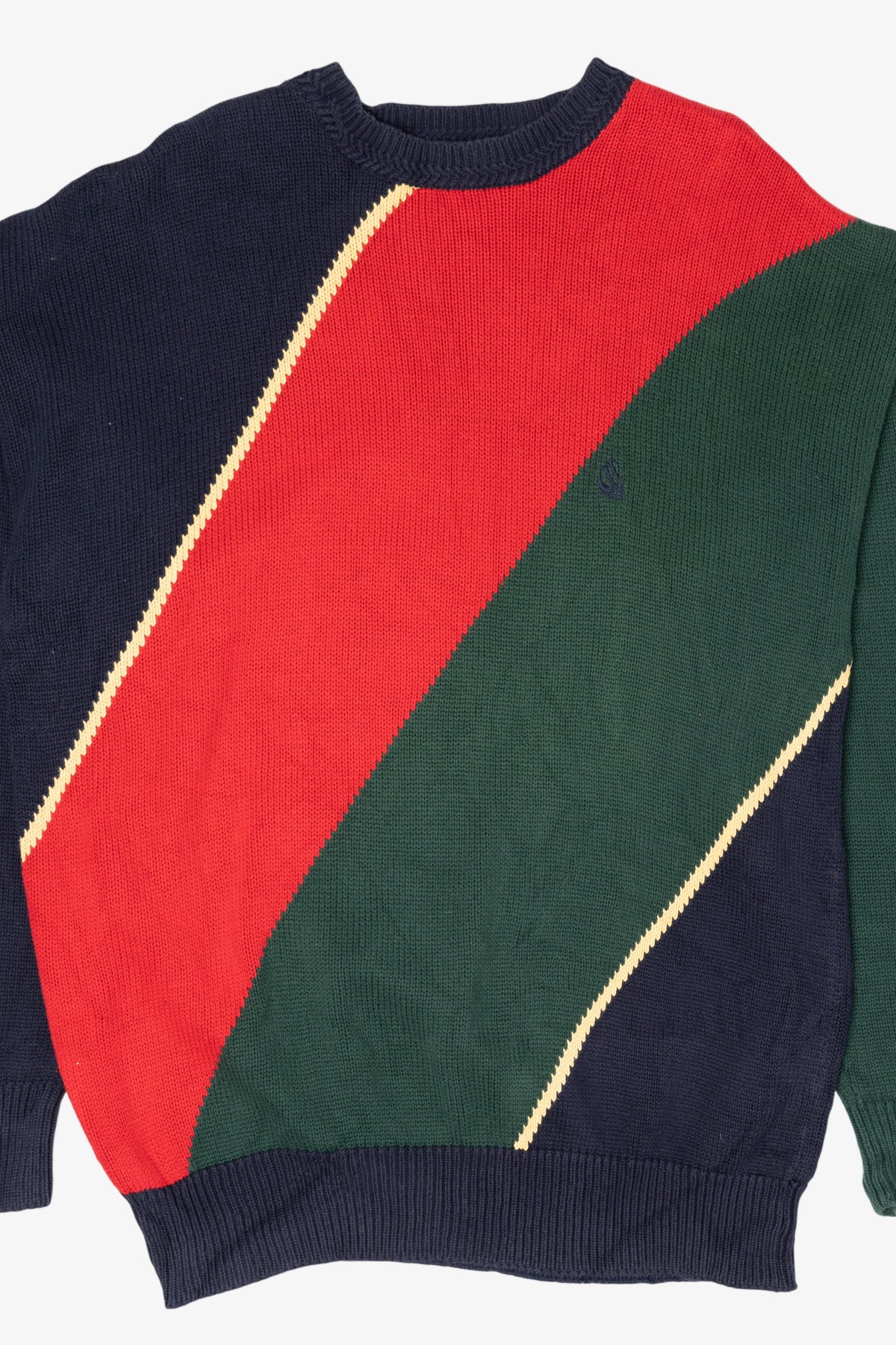 Vintage Color Block Nautica Sweater (1990s)