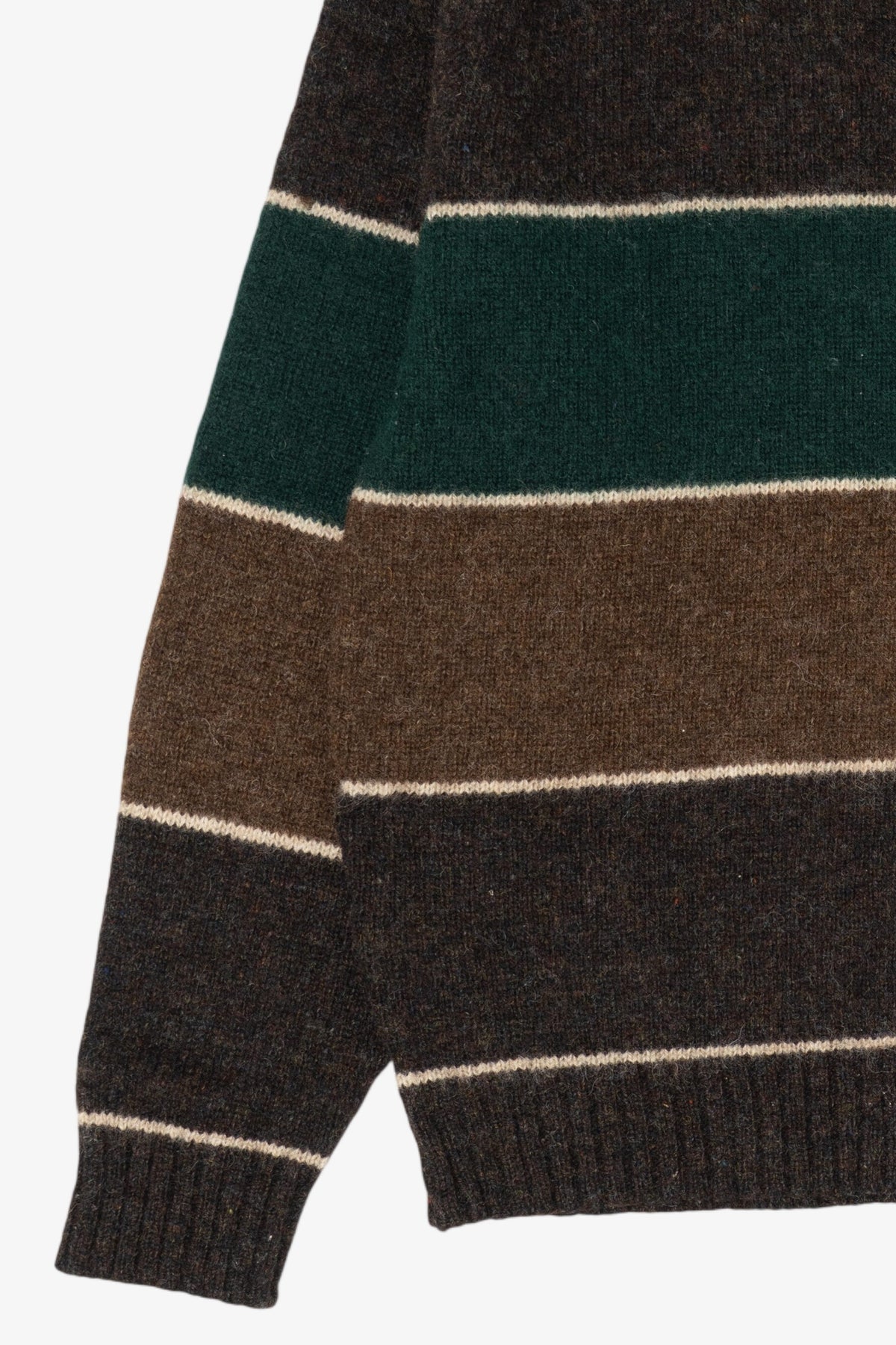 Vintage Striped Brown Lord Jeff Sweater (1980s)