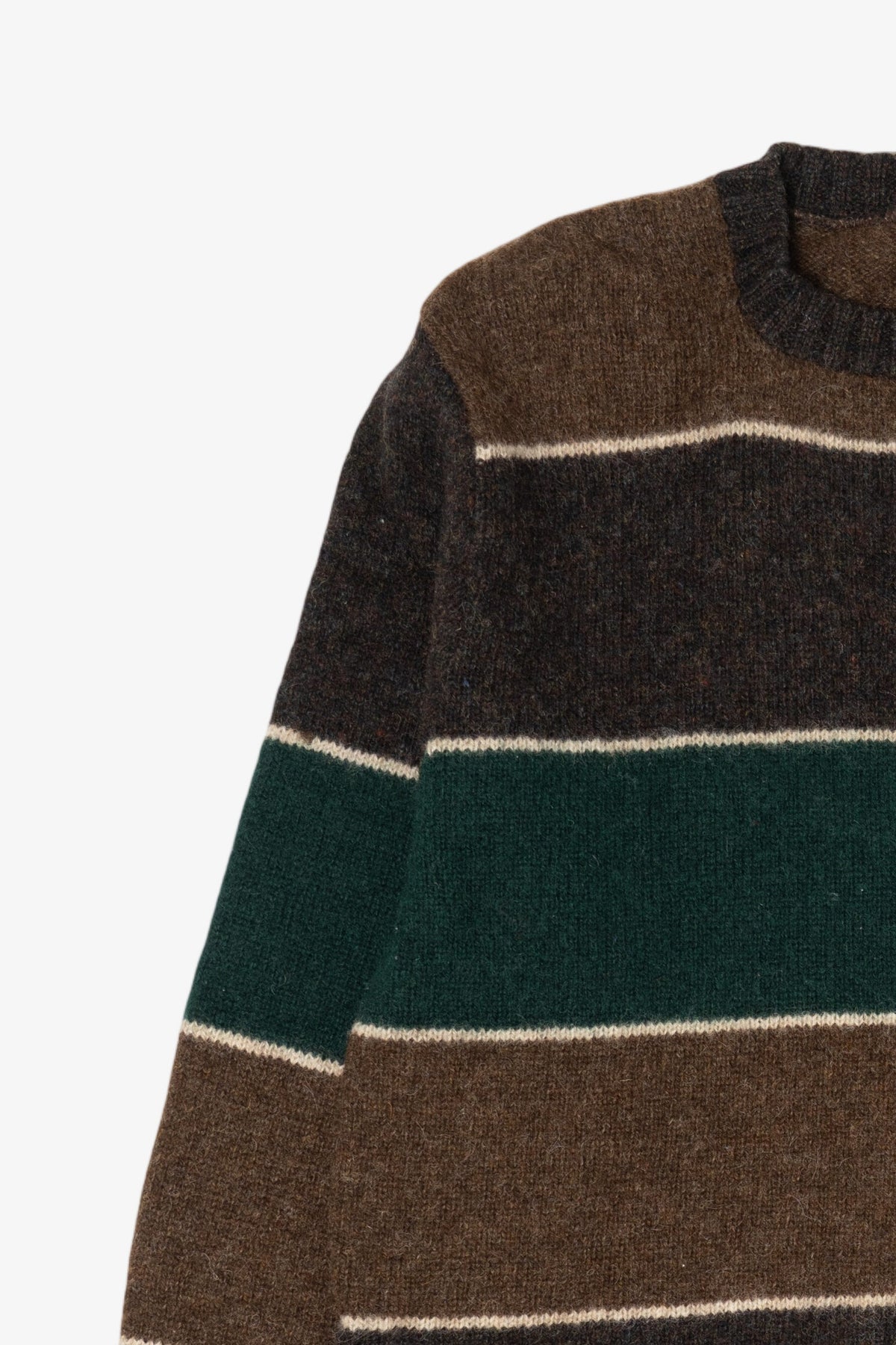 Vintage Striped Brown Lord Jeff Sweater (1980s)