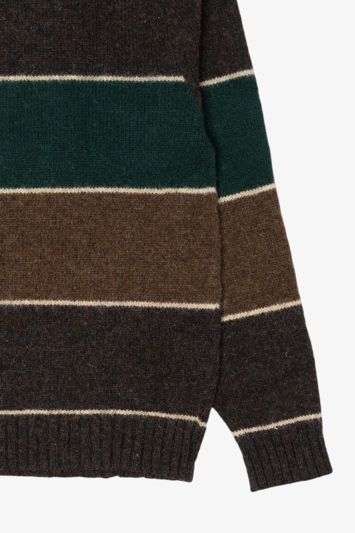 Vintage Striped Brown Lord Jeff Sweater (1980s)