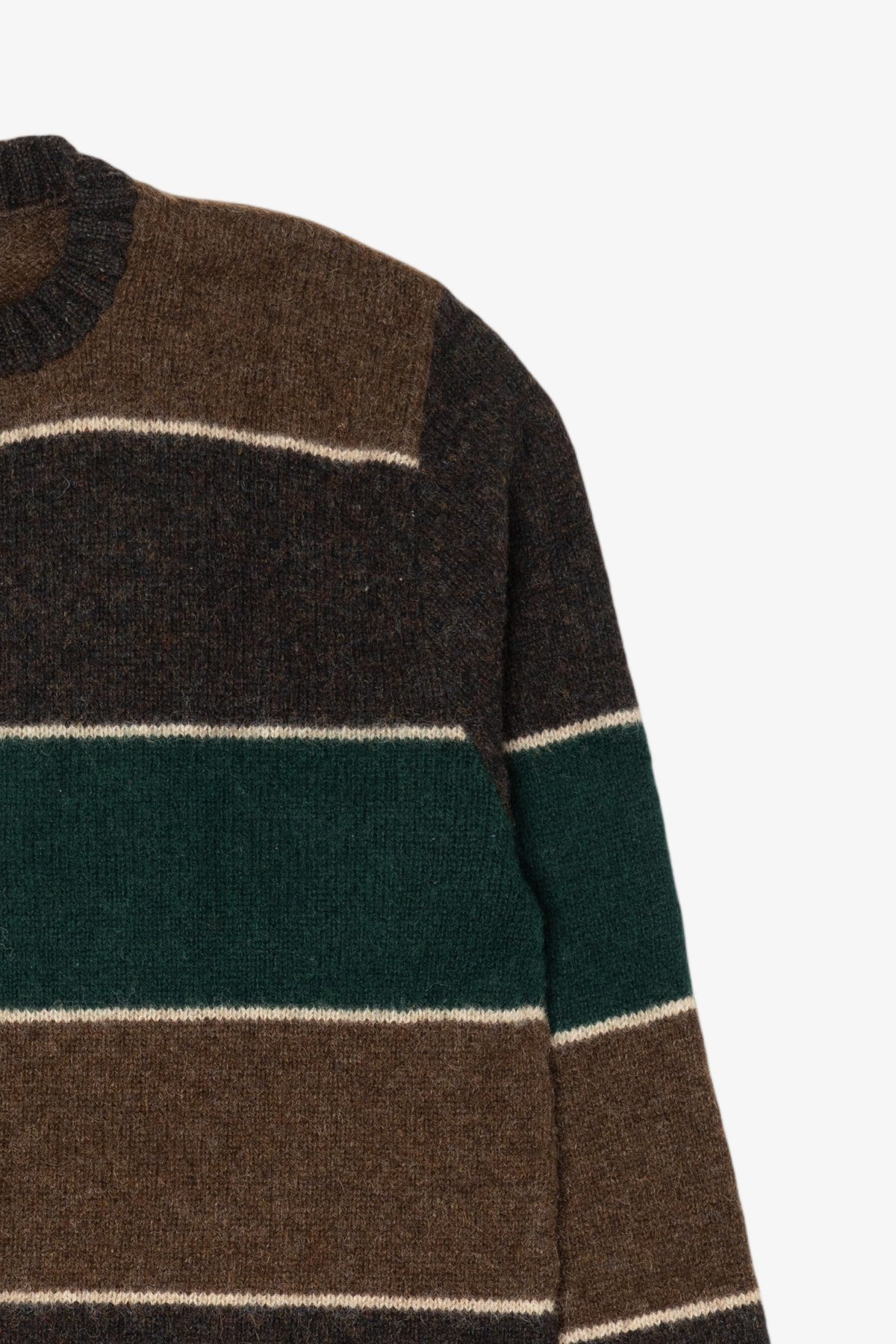 Vintage Striped Brown Lord Jeff Sweater (1980s)