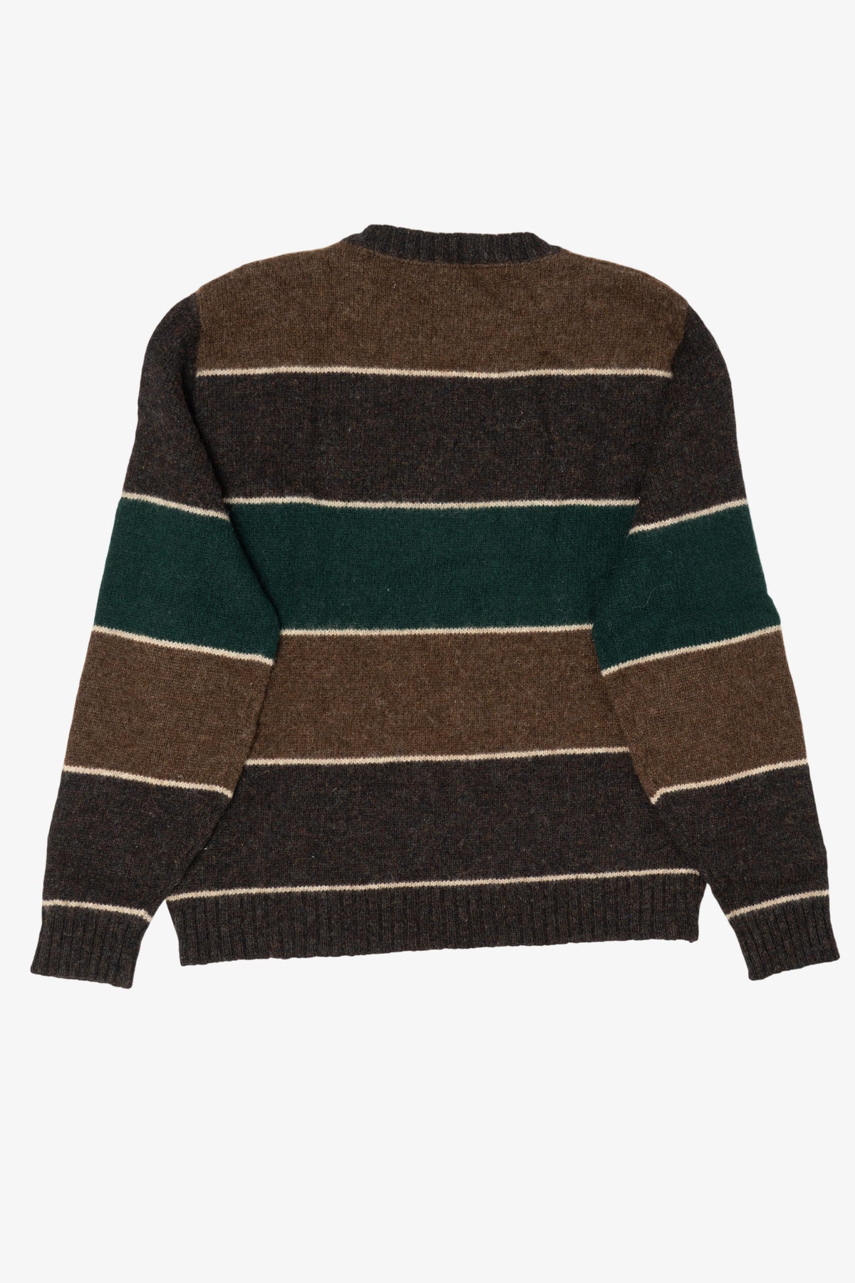 Vintage Striped Brown Lord Jeff Sweater (1980s)