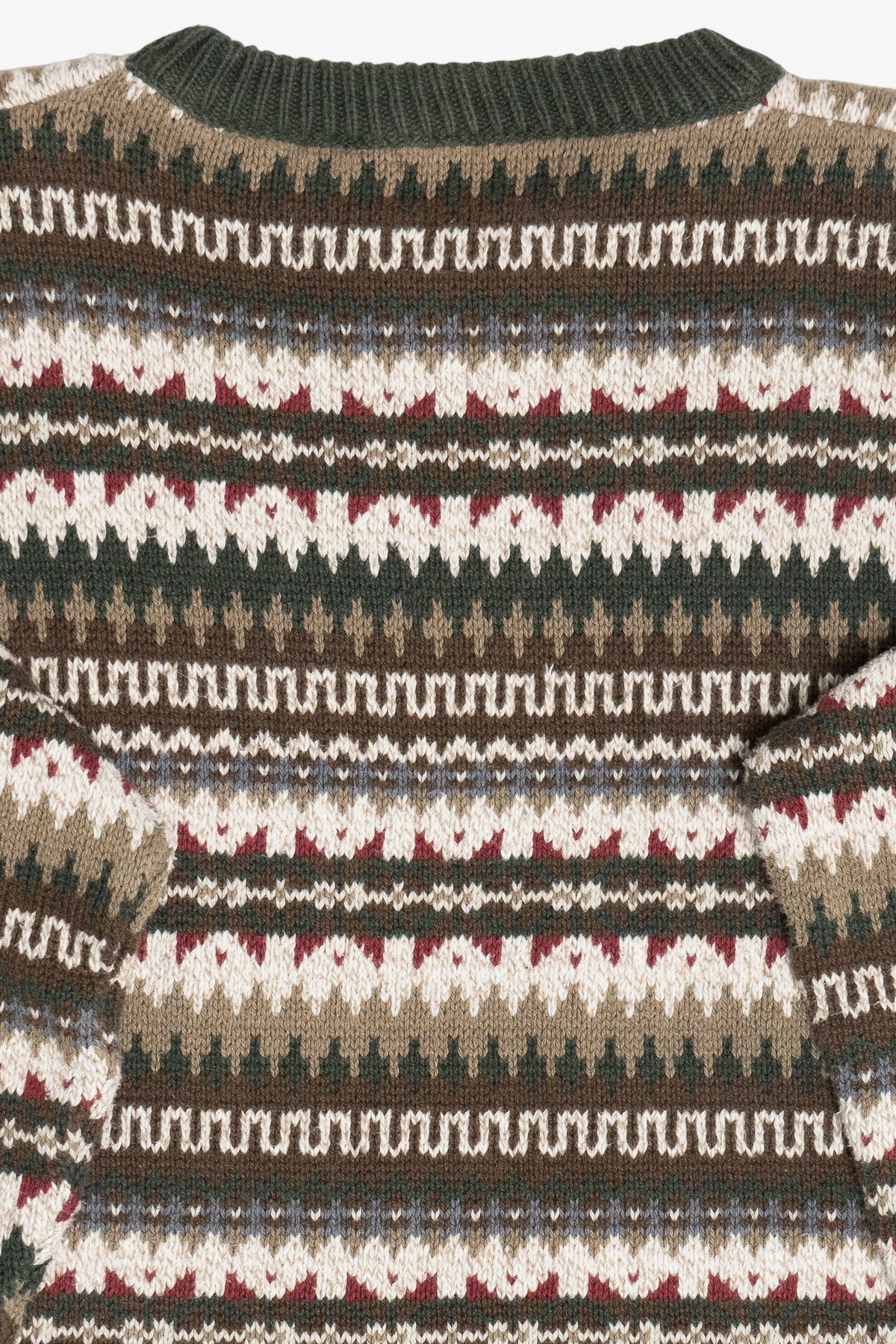 Vintage Fair Isle Crew Neck Sweater (1990s)