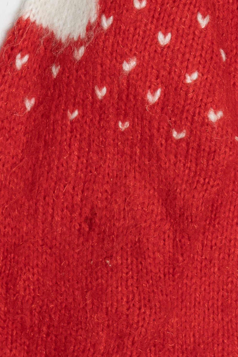 Vintage Hand Knit Penguin Couple Sweater (1990s)