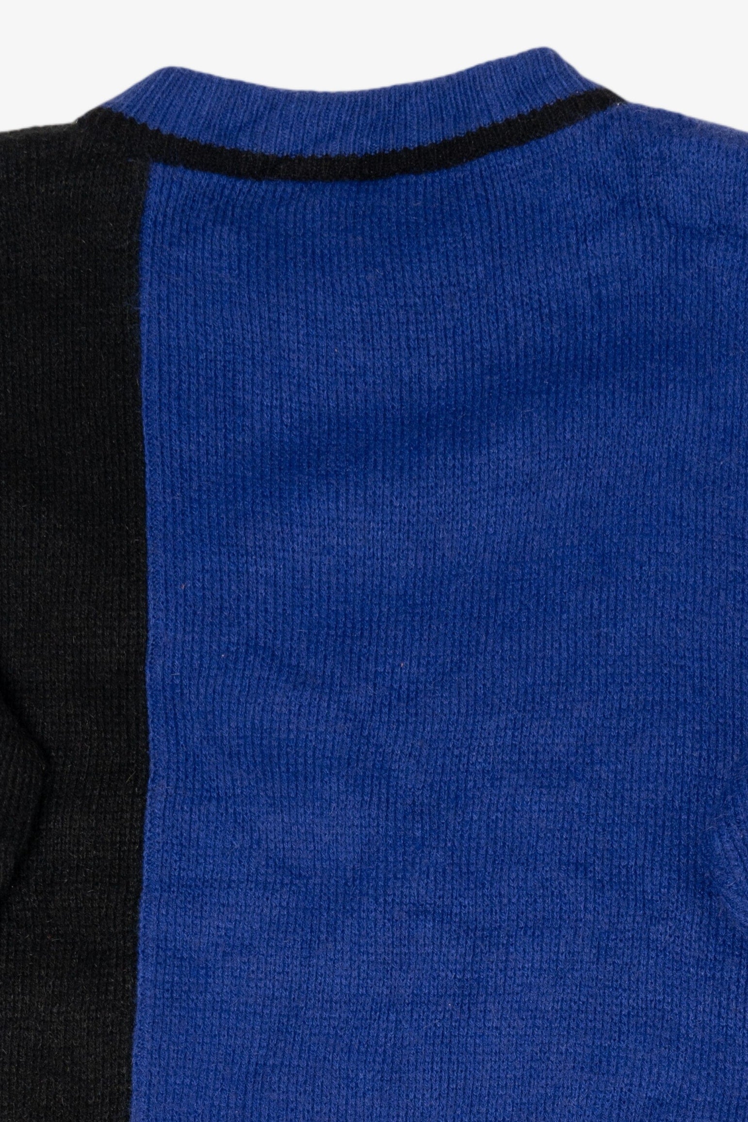 Vintage Blue Currents Ballerina Flower Petals Sweater (1980s)