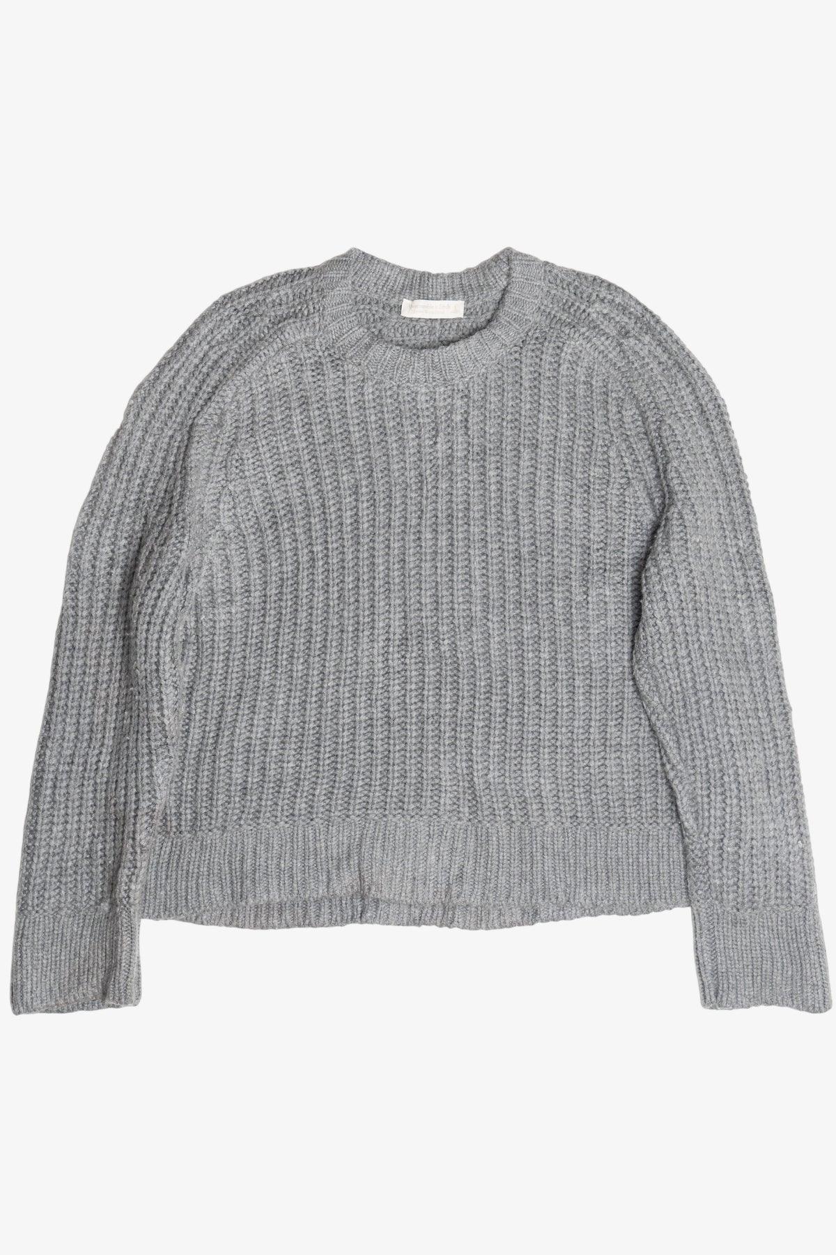 Abercrombie & Fitch Merino Wool Blend Fisherman Sweater (2020s)