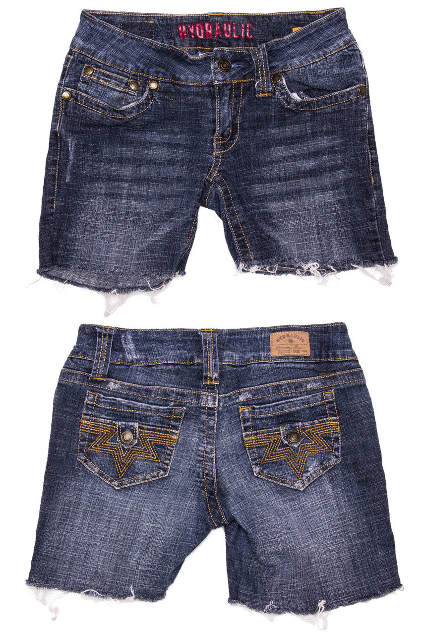 Cut Off Denim Shorts 39
