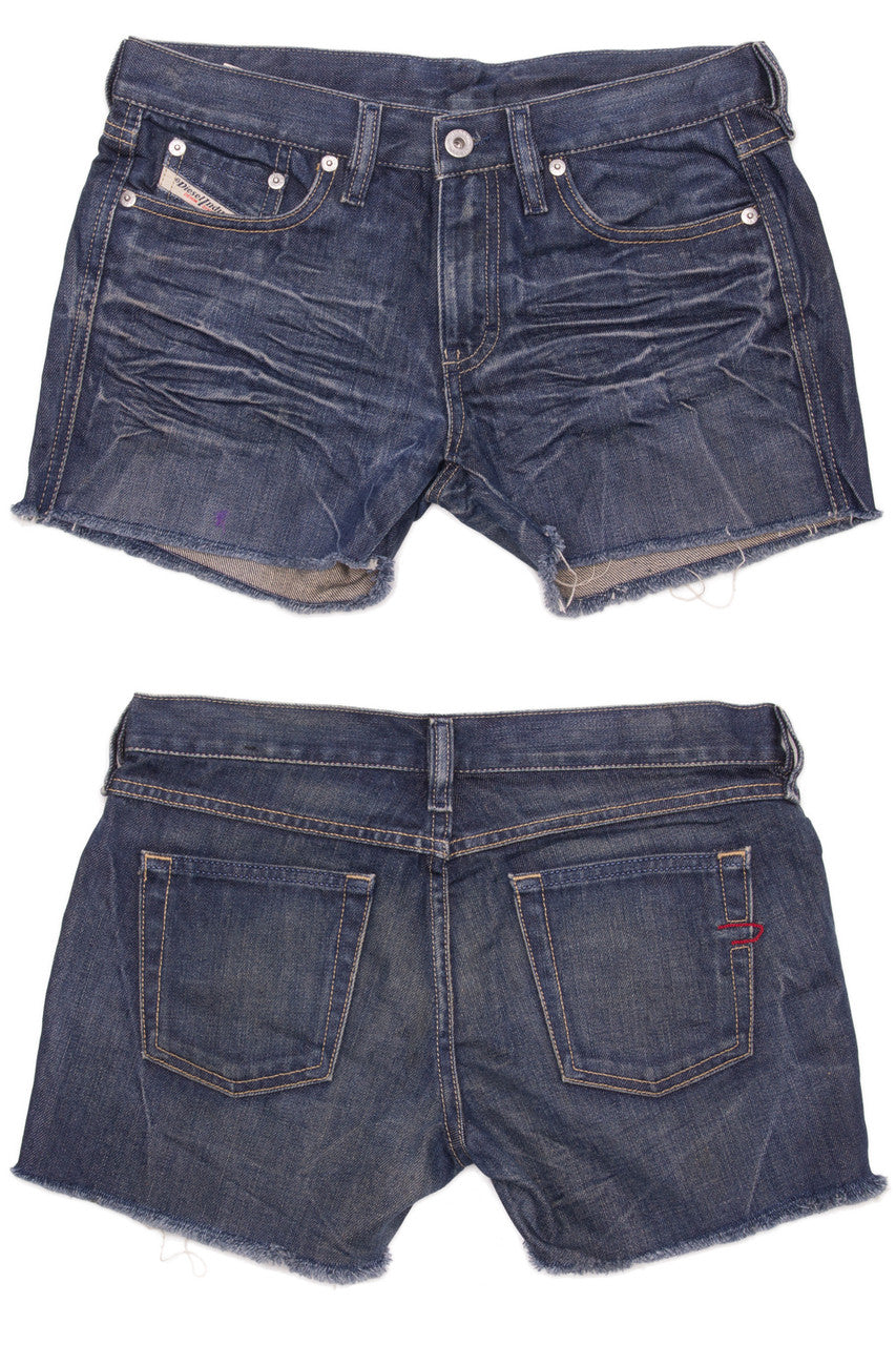 Cut Off Denim Shorts 50