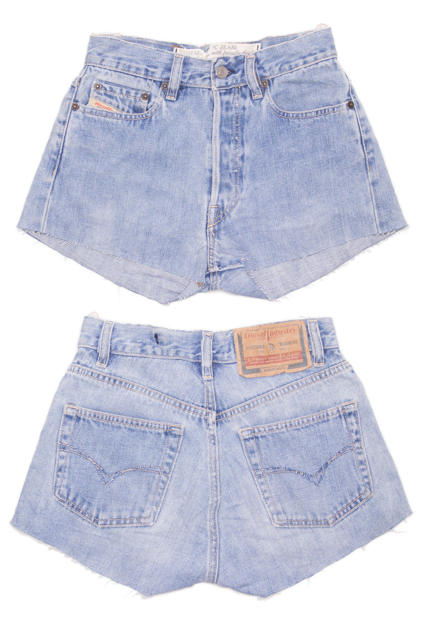 Cut Off Denim Shorts 69